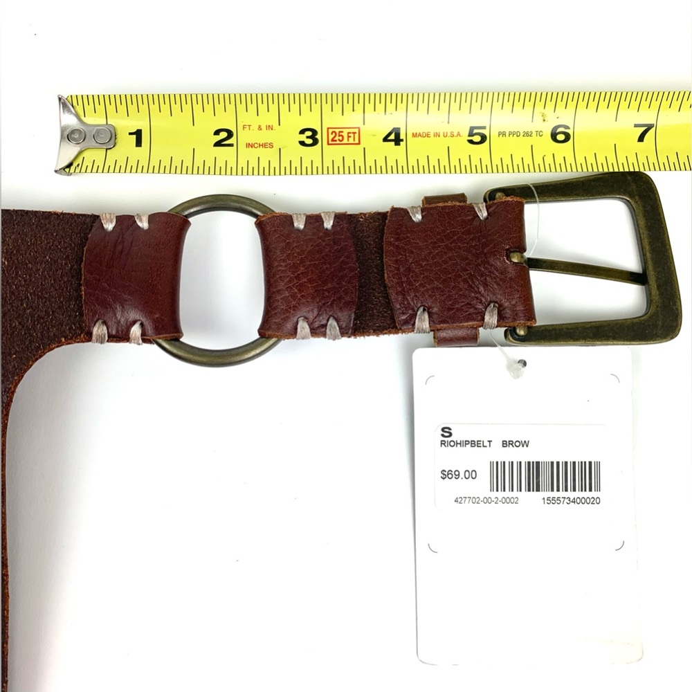 NWT Athleta leather Rio hip belt bag. - Picture 9 of 11